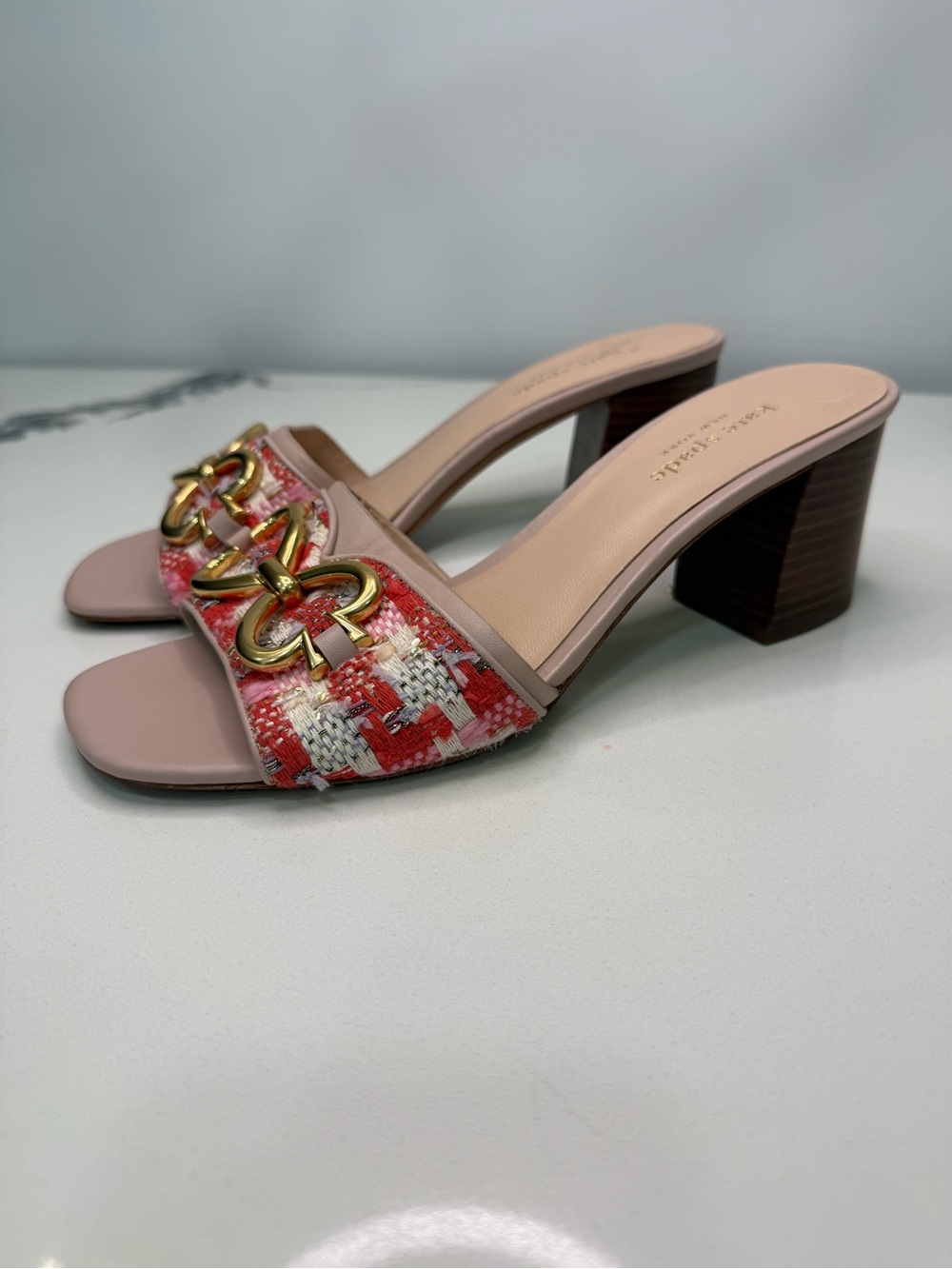 Kate Spade New York Elouise Mid-Heel Sandal Size 8B